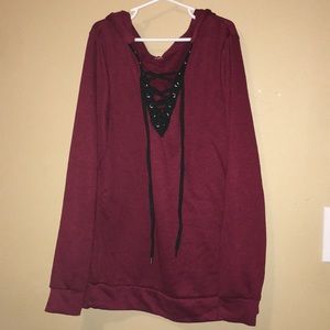 Woman’s long sleeve hoodie